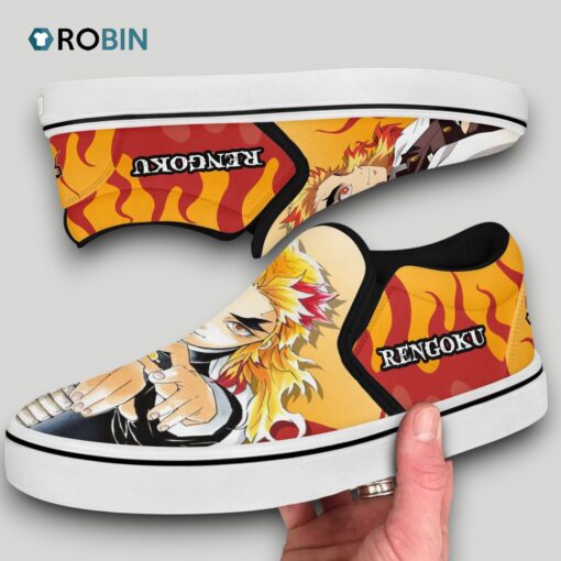Rengoku Slip On Shoes , Goku Footwear