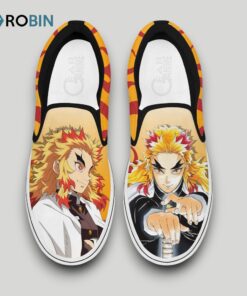 Rengoku Slip On Shoes , Goku Footwear