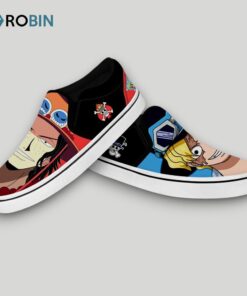 Sabo and Portgas Ace Slip On Shoes