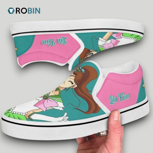 Sailor Jupiter Slip On Shoes