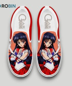 Sailor Mars Slip On Shoes