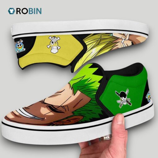 Sanji and Zoro Slip On Shoes , Sanji Gifts
