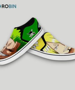 Sanji and Zoro Slip On Shoes , Sanji Gifts