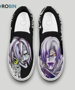 Shinigami Rem Slip On Shoes Death Note Shoes , Death Note Anime Gifts