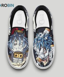 Tomura Shigaraki Slip On Shoes , My Hero Academia Anime Gifts for Fans