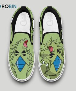 Tyranitar Slip On Shoes , Pokemon Gifts for Fans