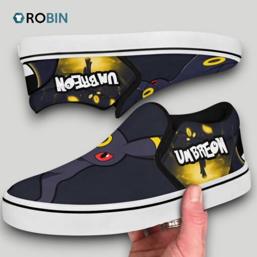 Umbreon Slip On Shoes , Pokemon Footwear