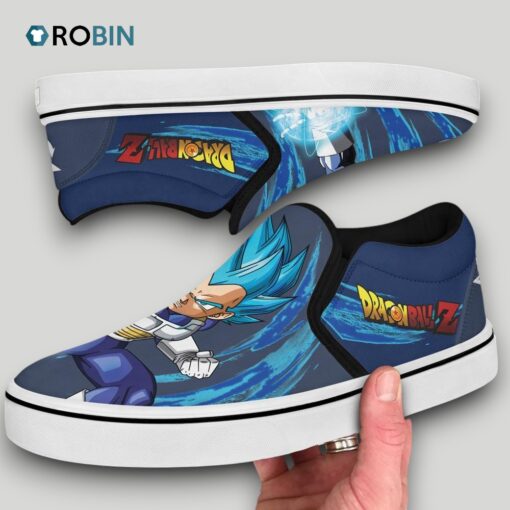 Vegeta Blue Slip On Shoes PN11SL, Vegeta Team Gifts