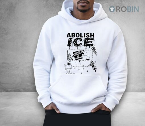 Abolish Ice Liberta Immigrants In Roasts Out Shirt