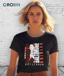Adley Rutschman Baltimore Orioles Mlb Caricature Signature Shirt