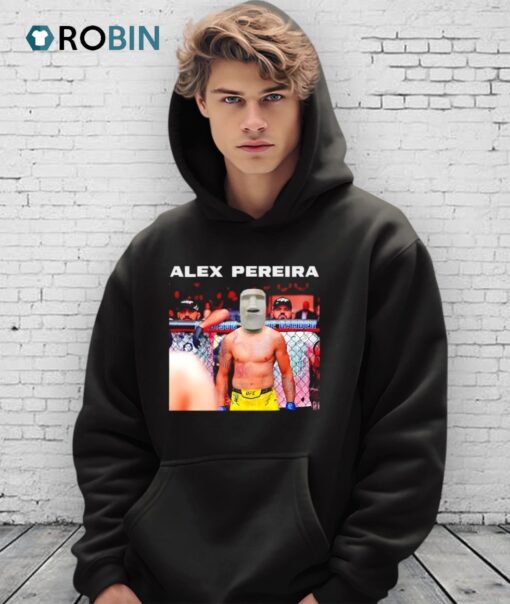 Alex Pereira Mask Moai Pereira Shirt