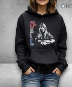 Allman Brothers Band Gregg Allman Band One Night In Dc May 15 1984 Shirt