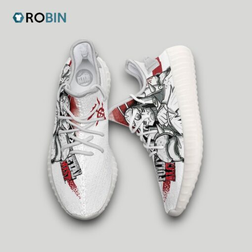 Alphonse Elric Shoes Custom Fullmetal Alchemist Anime YZ Boost Sneakers