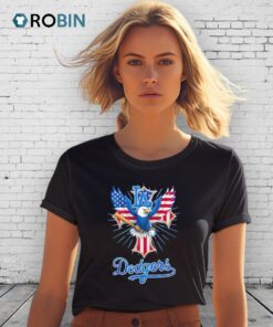 American Eagle Los Angeles Dodgers Logo Shirt