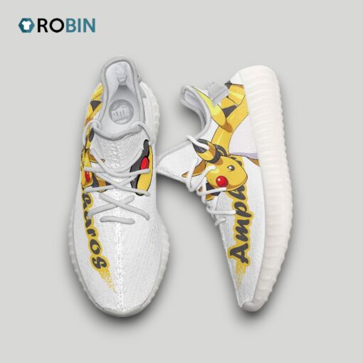 Ampharos Shoes Custom Pokemon Anime YZ Boost Sneakers