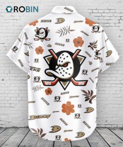 Anaheim Ducks Hawaiian Shirt Tropical Beach Anaheim Ducks Hawaiian Shirt Tropical Beach