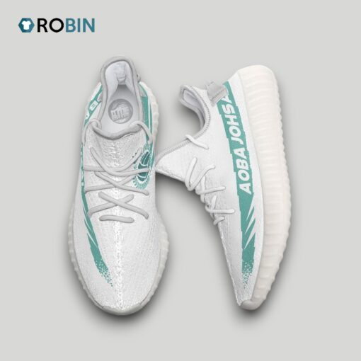 Aoba Johsai High Shoes Custom Haikyuu Anime YZ Boost Sneakers