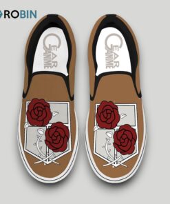 AOT Garrison Regiment Slip On Shoes AOT Garrison Regiment Slip On Shoes