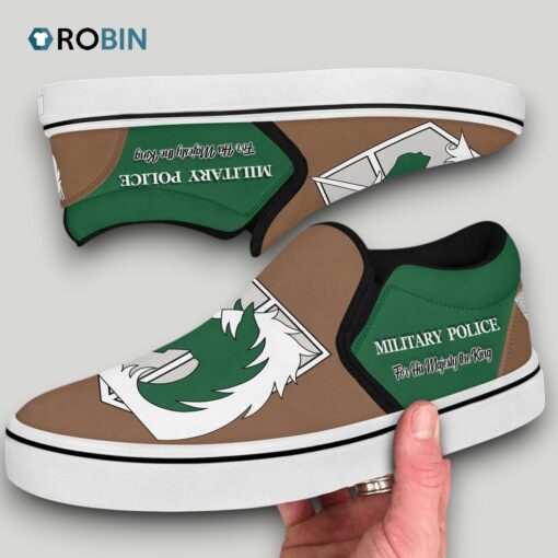 AOT Military Police Slip On Shoes