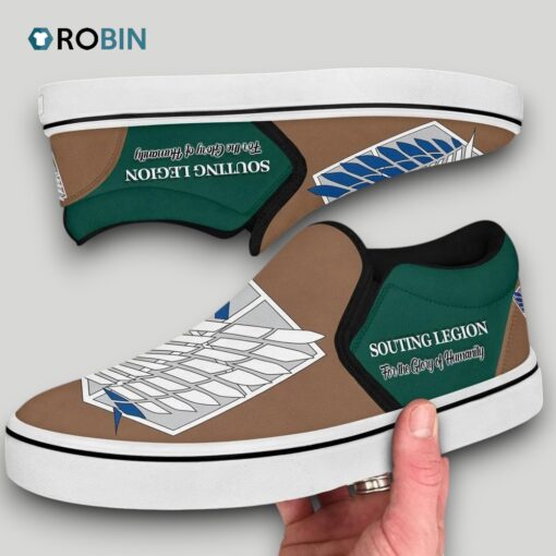 AOT Wing of Freedom Slip On Shoes