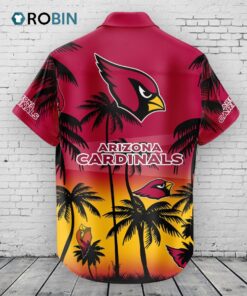 Arizona Cardinals Hawaiian Shirt Coconut Tree Arizona Cardinals Hawaiian Shirt Coconut Tree