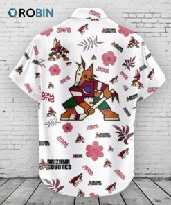 Arizona Coyotes Hawaiian Shirt Tropical Beach Arizona Coyotes Hawaiian Shirt Tropical Beach