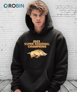 Arkansas Razorbacks 2025 Super Regional Champions Logo Shirt