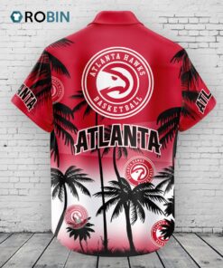 Atlanta Hawks Hawaiian Shirt Coconut Tree Atlanta Hawks Hawaiian Shirt Coconut Tree