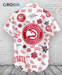 Atlanta Hawks Hawaiian Shirt Tropical Beach Atlanta Hawks Hawaiian Shirt Tropical Beach