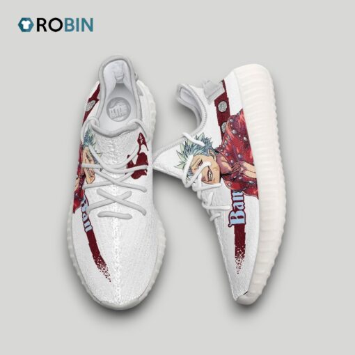 Ban Shoes Custom The Seven Deadly Sins Anime YZ Boost Sneakers