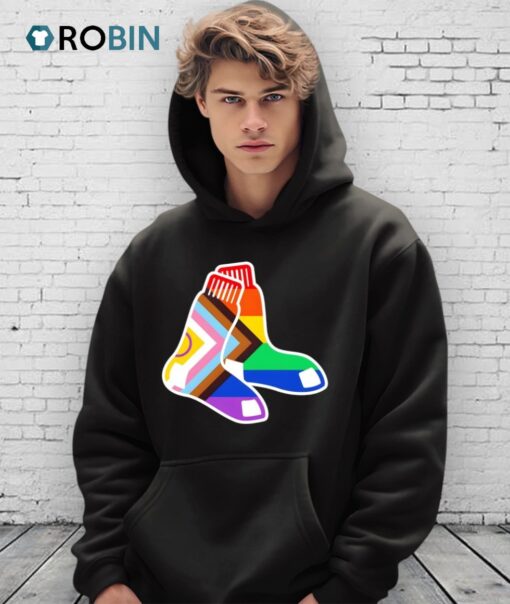 Boston Red Sox Lgbt Pride Month 2025 Logo Shirt