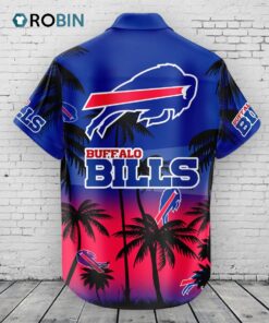 Buffalo Bills Hawaiian Shirt Coconut Tree
