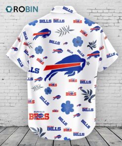 Buffalo Bills Hawaiian Shirt Tropical Beach