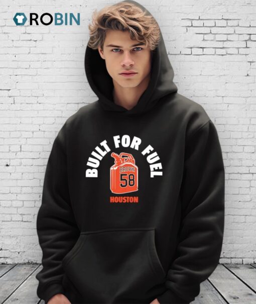 Built For Fuel Hunter Brown Houston Astros Shirt