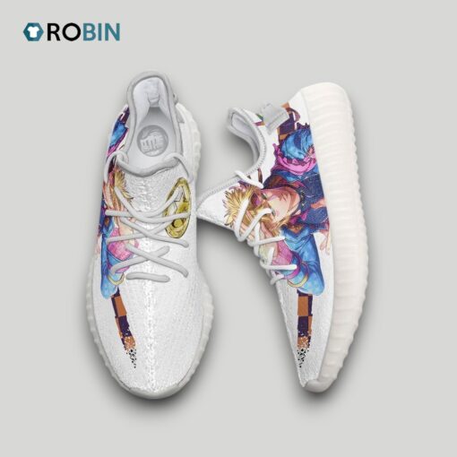 Caesar Shoes Custom JoJo’s Bizarre Adventure Anime YZ Boost Sneakers