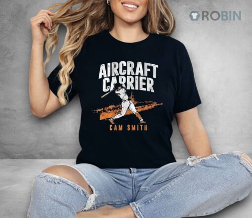 Cam Smith Houston Astros Aircraft Carrier Shirt