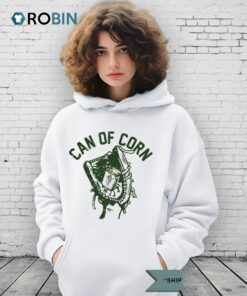 Can Of Corn Glove Baseball Shirt