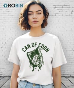 Can Of Corn Glove Baseball Shirt Can Of Corn Glove Baseball Shirt