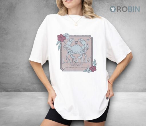 Cancer The Crab Tarot Card Shirt