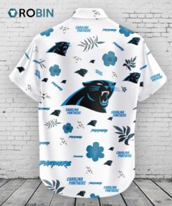 Carolina Panthers Hawaiian Shirt Tropical Beach Carolina Panthers Hawaiian Shirt Tropical Beach