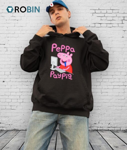 Cartoon Pay Pig Shirt