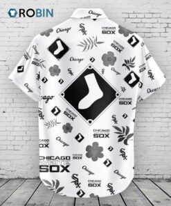Chicago White Sox Hawaiian Shirt Tropical Beach