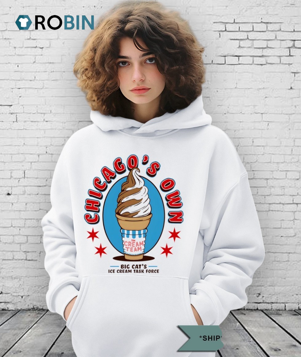 Chicago's Own Big Cat's Ice Cream Task Force Shirt Chicago's Own Big Cat's Ice Cream Task Force Shirt