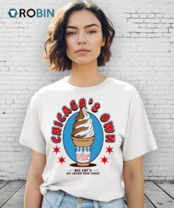 Chicago’s Own Big Cat’s Ice Cream Task Force Shirt