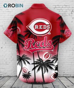 Cincinnati Reds Hawaiian Shirt Coconut Tree Cincinnati Reds Hawaiian Shirt Coconut Tree