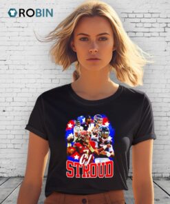 Cj Stroud Houston Texans Nfl 2025 Graphic Shirt