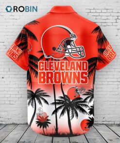 Cleveland Browns Hawaiian Shirt Coconut Tree Cleveland Browns Hawaiian Shirt Coconut Tree