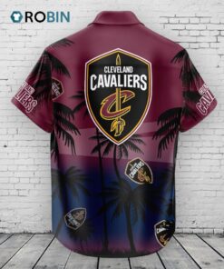 Cleveland Cavaliers Hawaiian Shirt Coconut Tree