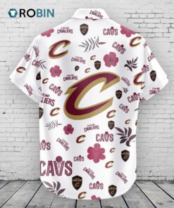 Cleveland Cavaliers Hawaiian Shirt Tropical Beach