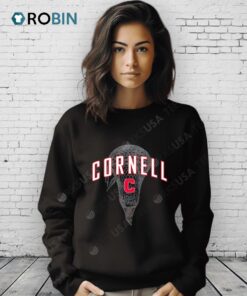 Cornell Lacrosse Stick Shirt